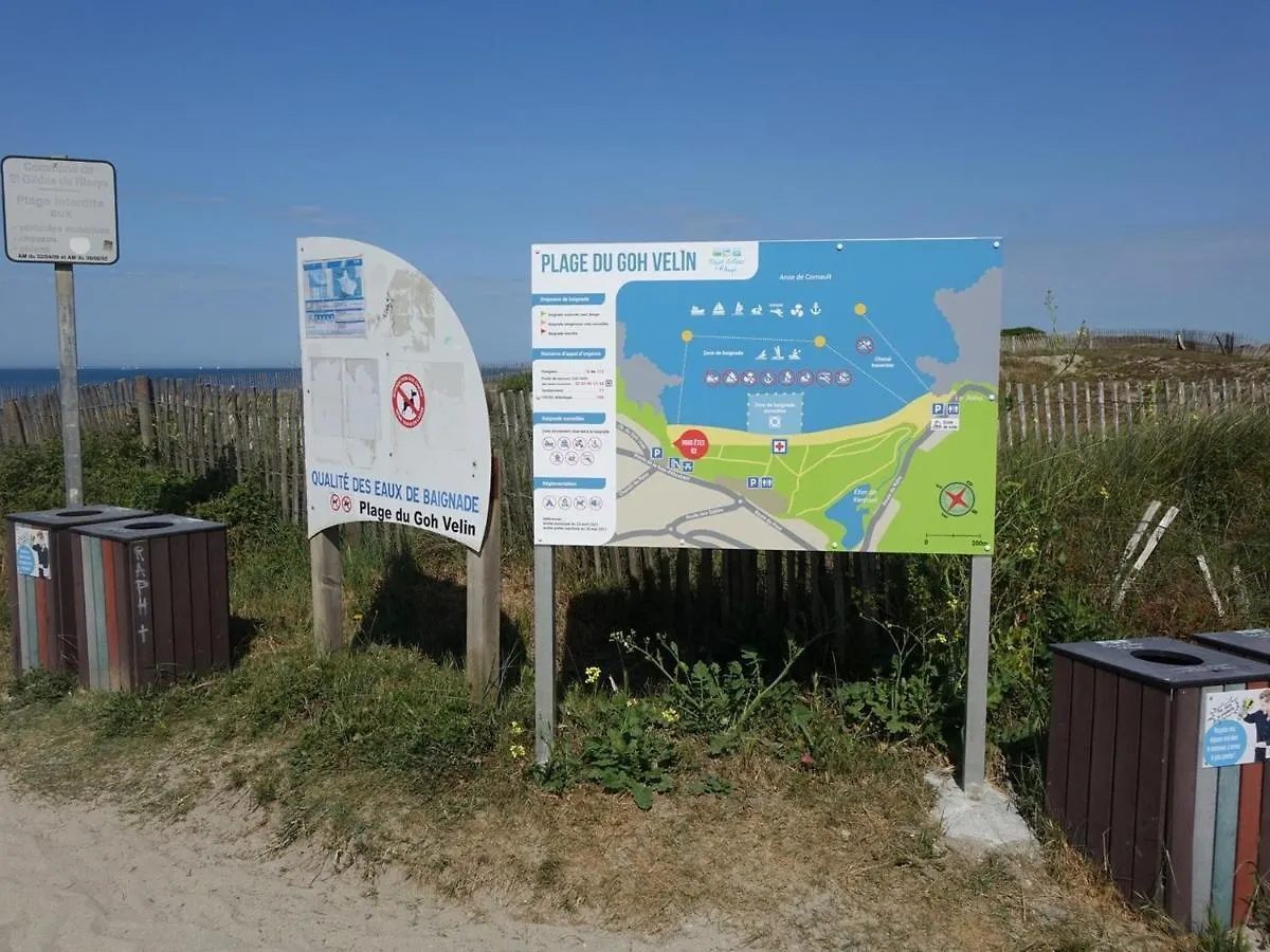 Maison Calme Pres Plage Govelins, Jardin, Bbq, Equipements Modernes, Ideal Familles - Fr-1-639-47 Saint-Gildas-de-Rhuys France