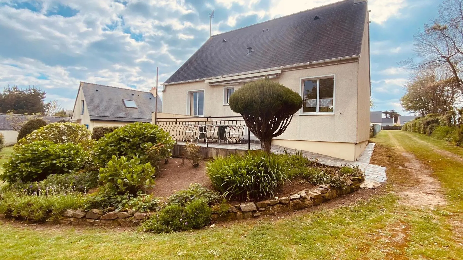 Maison Calme Pres Plage Govelins, Jardin, Bbq, Equipements Modernes, Ideal Familles - Fr-1-639-47 Saint-Gildas-de-Rhuys